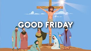 Good Friday The Crucifixion of Jesus Christ  Easter Animation  Kids Cartoon  Bible Story [upl. by Anahc]