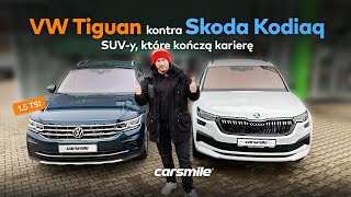 Skoda Kodiaq kontra VW Tiguan  modele schodzące [upl. by Ardnazxela]