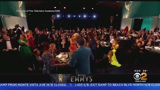 ‘Ted Lasso ‘The Crown’ Win Big At Sundays Emmys [upl. by Issy991]