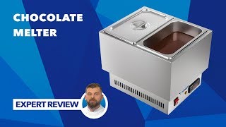 Chocolate Melter Royal Catering RCCM2502GN  Expert review [upl. by Innavoj]