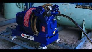 SPERRE AIR COMPRESSOR TYPE HL277 [upl. by Mann]