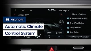 Automatic Climate Control System  Hyundai [upl. by Assirolc]