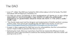 Solidity Reentrancy Attack on The DAO [upl. by Hays]