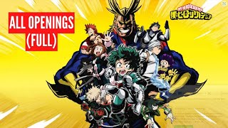 My Hero Academia ALL OPENINGS FULL 111  MOVIES  Boku no Hero Academia [upl. by Tish]