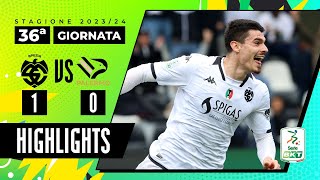 Spezia vs Palermo 10  Vittoria che pesa tantissimo per lo Spezia  HIGHLIGHTS SERIE BKT 20232024 [upl. by Garneau]