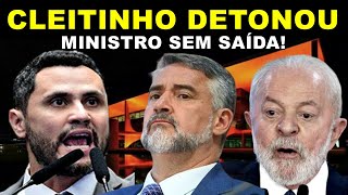 SENADOR CLEITINHO CHUTOU O BALDE E DETONOU O MINISTRO DE LULA PAULO PIMENTA AO VIVO BRASIL CHOCADO [upl. by Kathi464]