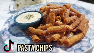 How to Make The Viral TikTok Pasta Chips WITHOUT Air Fryer  Crispy amp Flavourful Pasta Chips Recipe [upl. by Ireva]