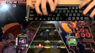 Guitar Hero Cliffs of Dover by Eric Johnson FC  Keyboard PiP [upl. by Abigael]