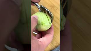 Why Does Kohlrabi Cut So Smoothly [upl. by Ennaeirrac]