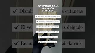 BENEFICIOS DE LA EPILACIÓN CON CERA 🍯 ceramiel cera depilacion [upl. by Keating235]