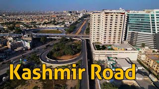 Kashmir Road Karachi Drone View [upl. by Haldas430]