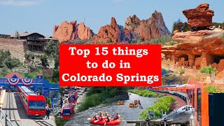 Things to do in Colorado Springs Colorado  Travel guide  4k [upl. by Anertak]