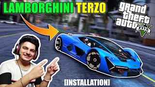 How to install TechnoGamerzOfficial LAMBORGHINI TERZO in GTA 5  LAMBORGHINI TERZO in GTA 5 [upl. by Lorenzana]