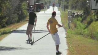 Pinellas Trail Longboarding [upl. by Jonati]