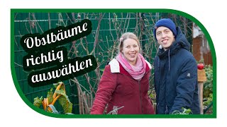 Obstbäume pflanzen mit dem Profi Dominik Schreiber 🌳 Tipps für die richtige Obstbaumauswahl [upl. by Leavelle]