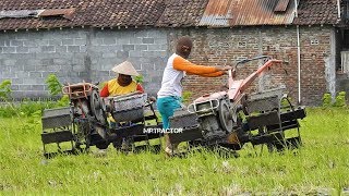 Quick Tractor G1000 Membajak Sawah NGEBUT VS PELAN Pandak Bantul [upl. by Ahselaf454]