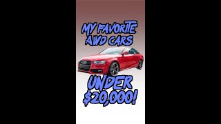 The BEST Sporty AWD Cars under 20000 [upl. by Nanny859]