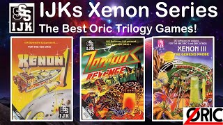 IJKs Xenon Series  The Best Oric Trilogy Games oric retrogaming 8bit retrogames retro ijk [upl. by Yenhpad]