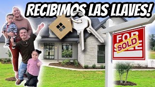 NOS ENTREGARON LAS LLAVES DE LA NUEVA CASA [upl. by Crysta]