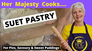 How to Make SUET PASTRY for Pies and Puddings Steak Pie Chicken and Mushroom Pie and more [upl. by Kaia]