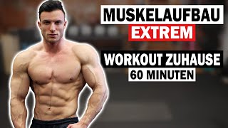 60 Minuten Ganzkörper Workout für Zuhause ohne Geräte [upl. by Belda843]