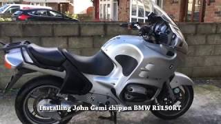 BMW R1150RT John Gemi chip installation [upl. by Oratnek]