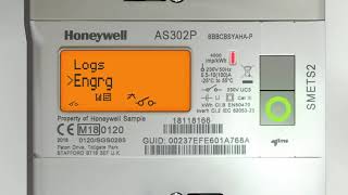 Accessing emergency credit on Honeywell prepayment smart meter when ON supply [upl. by Avert]