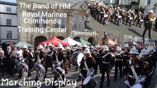 Marching Display  The Band of HM Royal Marines Commando Training Center HD [upl. by Ellison]