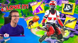 Nick Eh 30 reacts to Halloween Update FORTNITEMARES 2020 [upl. by Agle]