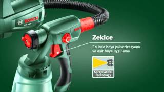 BOSCH PFS 10002000 Boya Tabancası  EnsarShopcom [upl. by Josephson]