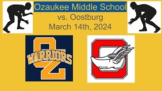 Ozaukee Middle School Highlights of Oostburg Dual [upl. by Cyrillus]