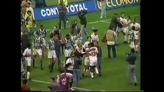 Brasileiro 1994 São Paulo 2x2 Palmeiras Briga [upl. by Bliss]