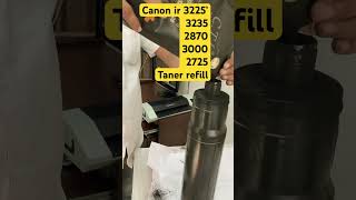 canon ir 3225 toner refill install Toner  Replace the Toner Cartridge Canon iR4570 iR3045 iR3245 [upl. by Domeniga849]