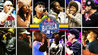 TODOS LOS 16 CLASIFICADOS  FINAL NACIONAL RED BULL BATALLA COLOMBIA 2024 [upl. by Fital]