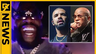 Rick Ross Drags Struggling Birdman Into Drake Feud amp Makes Wild Ghostwriter Claim [upl. by Miah]