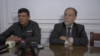 El ministro de Gobierno y Justicia Anuncioferiado del 19 de Abril y acuerdo con la Fundación UOCRA [upl. by Geri377]