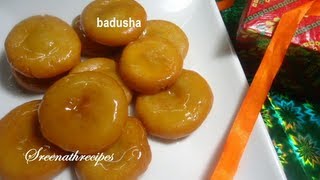 Badusha  Festival Sweets  Diwali Sweets [upl. by Maybelle]