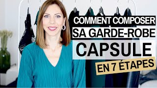 COMMENT COMPOSER SA GARDEROBE CAPSULE EN 7 ETAPES ⎢Conseils mode amp Style ❤️ [upl. by Eima]