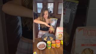 she flips it and its amazing diycooking nachosrecipe cookinghacks [upl. by Atiekram]