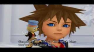 Kingdom Hearts ReChain of Memories Sora  Oogie Boogie  Castle Oblivion 4F scenes [upl. by Halimeda890]