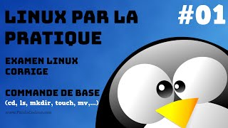 Linux Par la Pratique  Examen Linux corrige 01 Commandes de Base [upl. by Eidnac415]