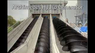 archimedes hydro generator [upl. by Enomad]