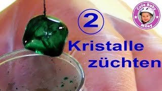 Kristalle selbst züchten Basis Set Galileo Pro7 Clementoni Test Experiment Teil 2  Kinderkanal [upl. by Torey]