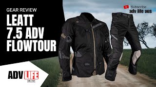 Leatt 75 ADV FlowTour  8500 kilometre review [upl. by Ainitsirk408]