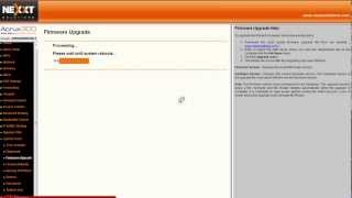 NEXXT Acrux Firmware upgrade [upl. by Henka]