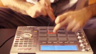 Scarfinger  freestyle  MPC Studio [upl. by Ellehcar]