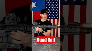 BEST AR rail… Mlok vs Quadrail😵 shorts [upl. by Furlani503]