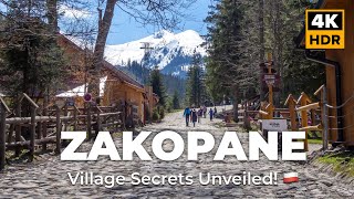 🇵🇱 Zakopane Walking Tour Poland Serene Village Views 4K HDR🚶‍♀️ [upl. by Camila]