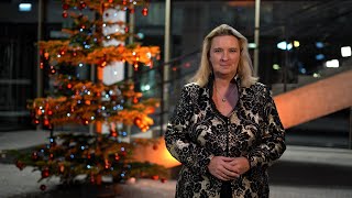 Weihnachtbotschaft 2021 von Bau und Verkehrsministerin Kerstin Schreyer  Bayern [upl. by Nnaeerb]