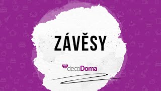 Závěsy recenze decoDoma [upl. by Olrac]